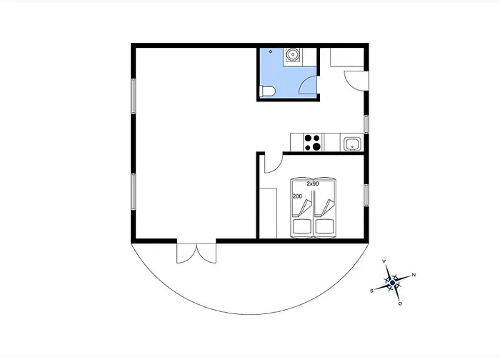 0401-romo-norre-frankel-1-d Apartment Havneby